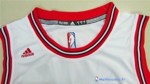 Maillot NBA Pas Cher Chicago Bulls Dwyane Wade 3 2016 Blanc