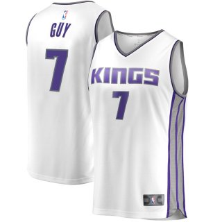 Sacramento Kings Kyle Guy Fanatics Branded White Fast Break Replica Player Jersey - Association Edition