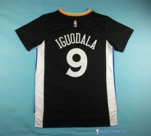 Maillot NBA Pas Cher Golden State Warriors Andre Iguodala 9 Noir MC