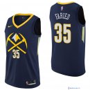 Maillot NBA Pas Cher Denver Nuggets Kenneth Faried 35 Nike Marine Ville 2017/18