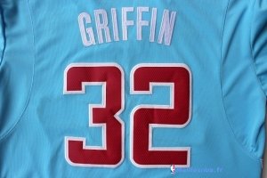 Maillot NBA Pas Cher Los Angeles Clippers Blake Griffin 32 Bleu MC