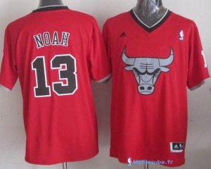 Maillot NBA Pas Cher Noël Chicago Bulls Noah 13 Rouge