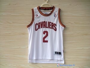 Maillot NBA Pas Cher Cleveland Cavaliers Kyrie Irving 2 Blanc