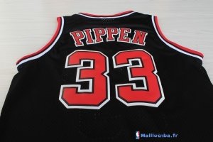 Maillot NBA Pas Cher Chicago Bulls Scottie Pippen 33 Noir