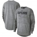 San Antonio Spurs Nike Heathered Gray Spotlight Performance Pullover Sweatshirt