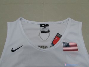 Maillot NBA Pas Cher USA 2016 Kyrie Irving 10 Blanc