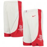 Houston Rockets Nike White Team Swingman Association Performance Shorts