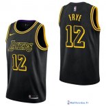 Maillot NBA Pas Cher Los Angeles Lakers Channing Frye 12 Nike Noir Ville 2017/18