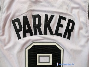 Maillot NBA Pas Cher San Antonio Spurs Tony Parker 9 Blanc