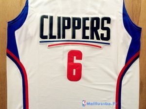 Maillot NBA Pas Cher Los Angeles Clippers DeAndre Jordan 6 Blanc