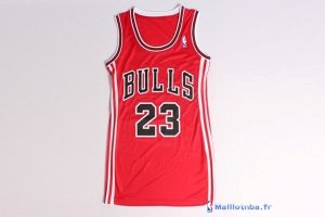 Maillot NBA Pas Cher Chicago Bulls Femme Michael Jordan 23 Rouge