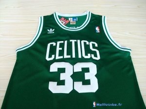 Maillot NBA Pas Cher Boston Celtics Larry Joe 33 Bird Vert