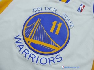 Maillot NBA Pas Cher Golden State Warriors Junior Klay Thompson 11 Blanc