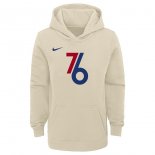 Philadelphia 76ers Nike Cream 2019/20 City Edition Club Pullover Hoodie