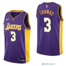 Maillot NBA Pas Cher Los Angeles Lakers Isaiah Thomas 3 Purpura Statement 2017/18