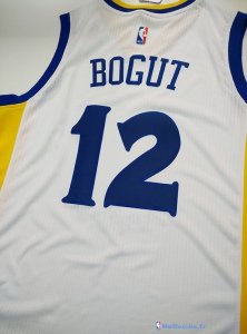 Maillot NBA Pas Cher Golden State Warriors Andrew Bogut 12 Blanc