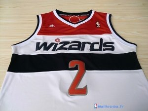 Maillot NBA Pas Cher Washington Wizards John Wall 2 Blanc