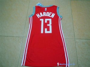 Maillot NBA Pas Cher Houston Rockets Femme James Harden 13 Rouge