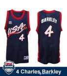 Maillot NBA Pas Cher USA 1996 Charles Barkley 4 Noir