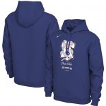 Philadelphia 76ers Nike 2019 NBA Playoffs Bound Team Mantra Pullover Hoodie - Blue