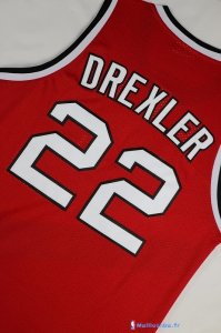 Maillot NBA Pas Cher Portland Trail Blazers Clyde Drexler 22 Rouge