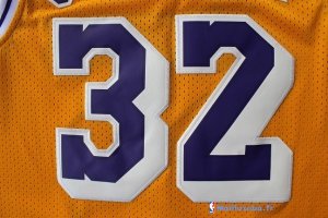 Maillot NBA Pas Cher Los Angeles Lakers Wesley Johnson 32 Jaune