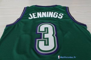 Maillot NBA Pas Cher Milwaukee Bucks Brandon Jennings 3 Vert