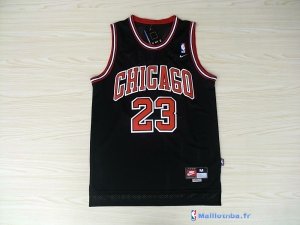 Maillot NBA Pas Cher Chicago Bulls Michael Jordan 23 Noir