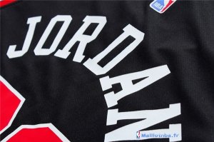 Maillot NBA Pas Cher Chicago Bulls Femme Michael Jordan 23 Noir