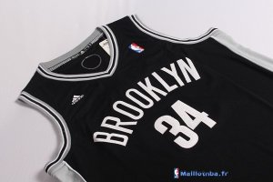 Maillot NBA Pas Cher Brooklyn Nets Paul Pierce 34 Noir