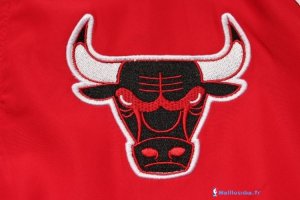 Survetement NBA Pas Cher Chicago Bulls Rouge Noir