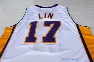 Maillot NBA Pas Cher Los Angeles Lakers Jeremy Lin 17 Blanc