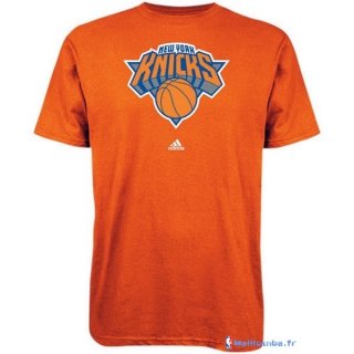 T-Shirt NBA Pas Cher New York Knicks Orange
