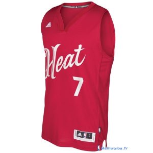 Maillot NBA Pas Cher Noël Miami Heat Goran Dragic 7 Rouge