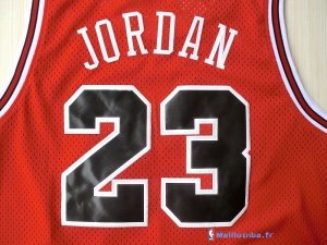 Maillot NBA Pas Cher Chicago Bulls Michael Jordan 23 Retro Rouge