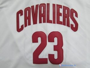 Maillot NBA Pas Cher Cleveland Cavaliers Junior LeBron James 23 Blanc