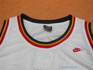 Maillot NCAA Pas Cher Maryland Leonard Kevin 34 Bias Blanc