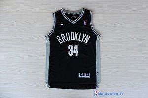 Maillot NBA Pas Cher Brooklyn Nets Paul Pierce 34 Noir