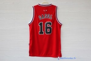 Maillot NBA Pas Cher Chicago Bulls Pau Gasol 16 Rouge