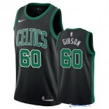 Maillot NBA Pas Cher Boston Celtics Jonathan Gibson 60 Noir Statement 2017/18