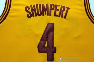 Maillot NBA Pas Cher Cleveland Cavaliers Iman Shumpert 4 Jaune