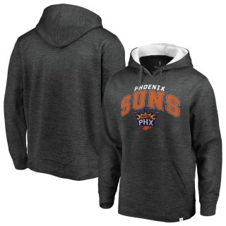 Phoenix Suns Fanatics Branded GrayWhite Big & Tall Steady Fleece Pullover Hoodie