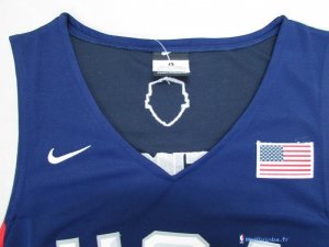 Maillot NBA Pas Cher USA 2016 Carmelo Anthony 15 Bleu