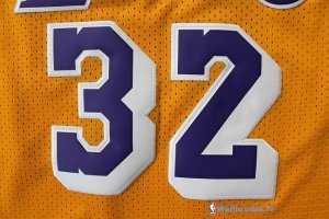 Maillot NBA Pas Cher Los Angeles Lakers Wesley Johnson 32 Jaune