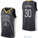 Maillot NBA Pas Cher Golden State Warriors Stephen Curry 30 Noir 2017/18