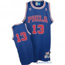 Maillot NBA Pas Cher Philadelphia Sixers Wilt Chamberlain 13 Bleu