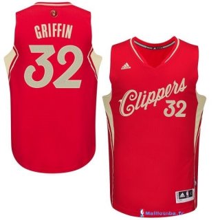 Maillot NBA Pas Cher Noël Los Angeles Clippers Griffin 32 Rouge