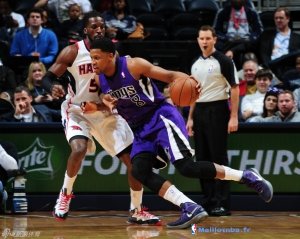 Maillot NBA Pas Cher Sacramento Kings Rudy Gay 8 Pourpre