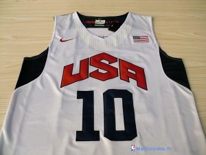 Maillot NBA Pas Cher USA 2012 Bryant 10 Blanc