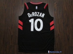 Maillot NBA Pas Cher Toronto Raptors DeMar DeRozan 10 Noir 2017/18